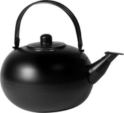 Krumble Theepot 18 cm / Thee / Theeaccessoires / Fluitketel / High tea  - Zwart