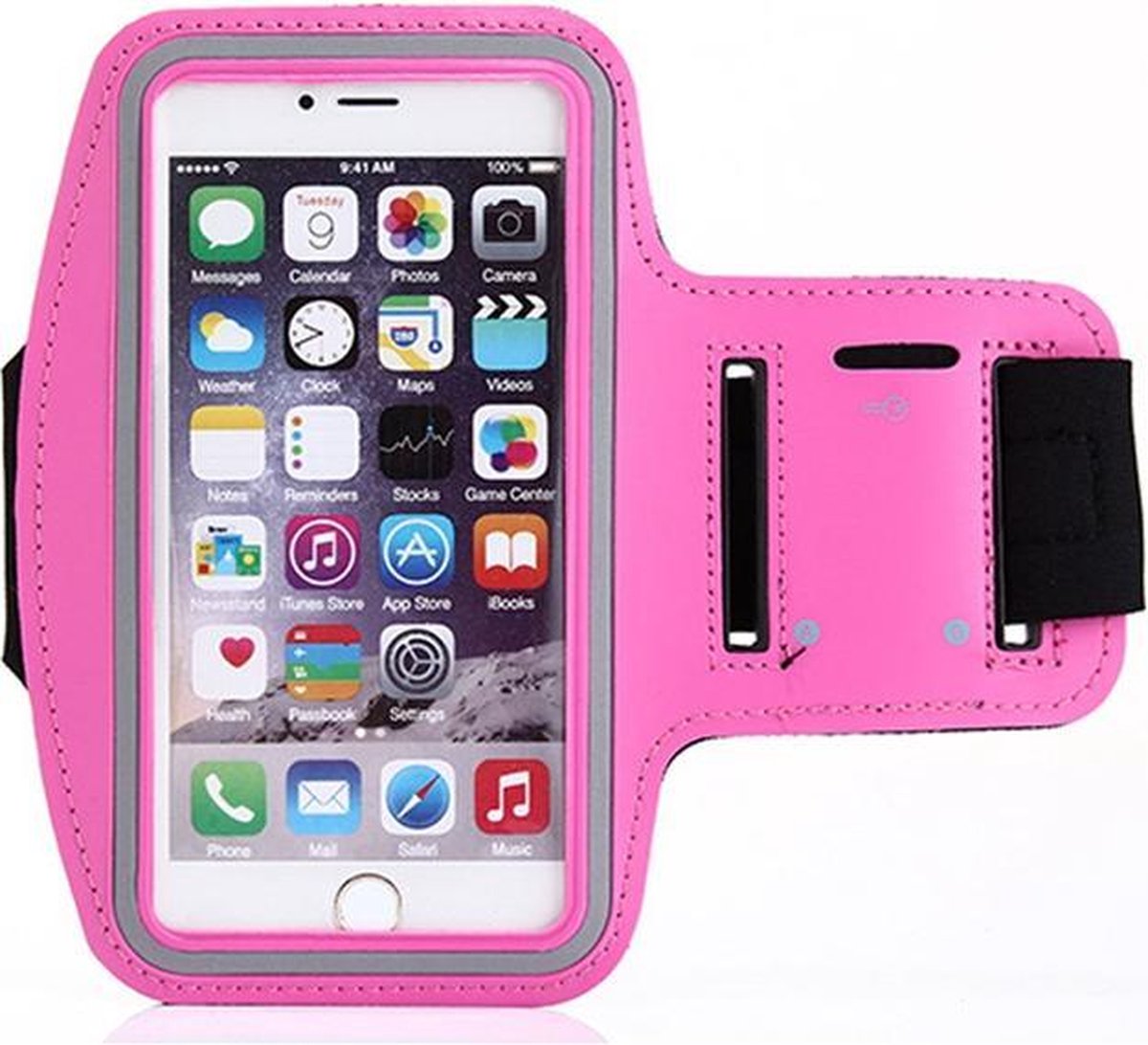 Pearlycase Sportarmband Hardloopband Roze voor OnePlus 7