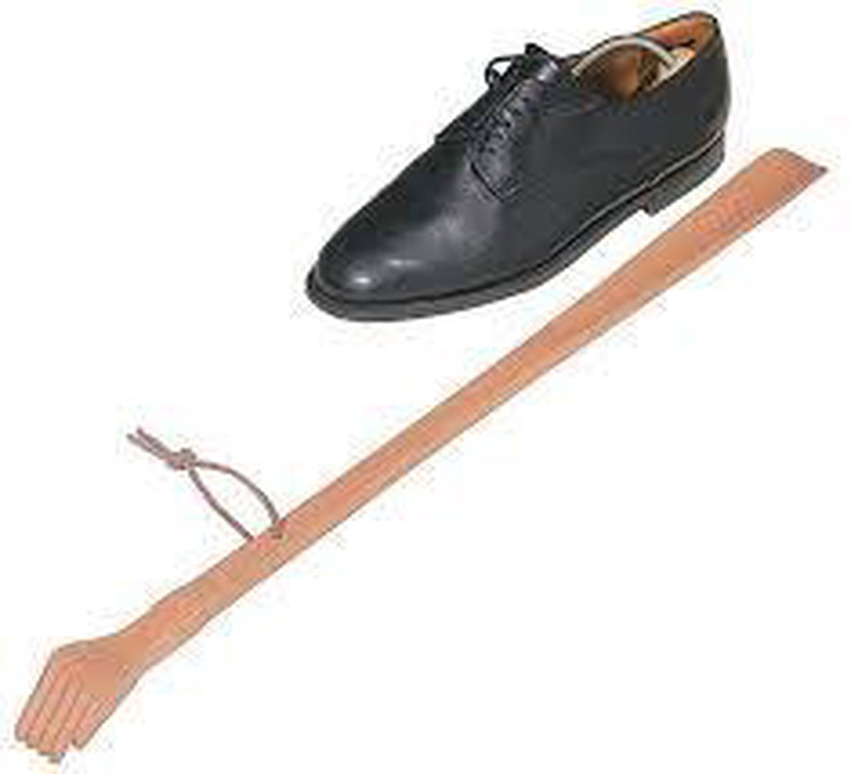 Schoenlepel met krashandje 59 cm