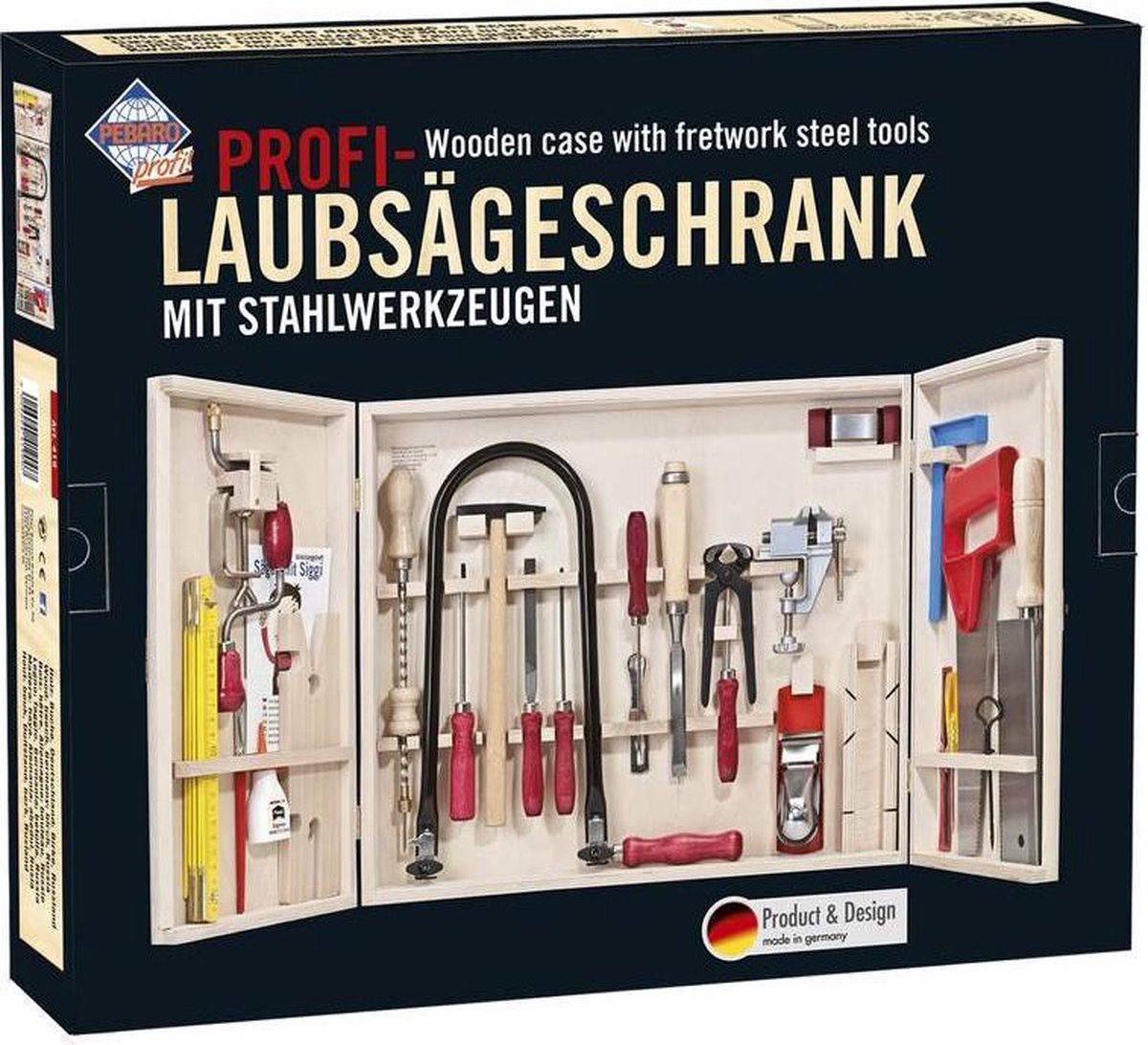 Pebaro Uitgebreide Figuurzaag Set 419  - 28 delig