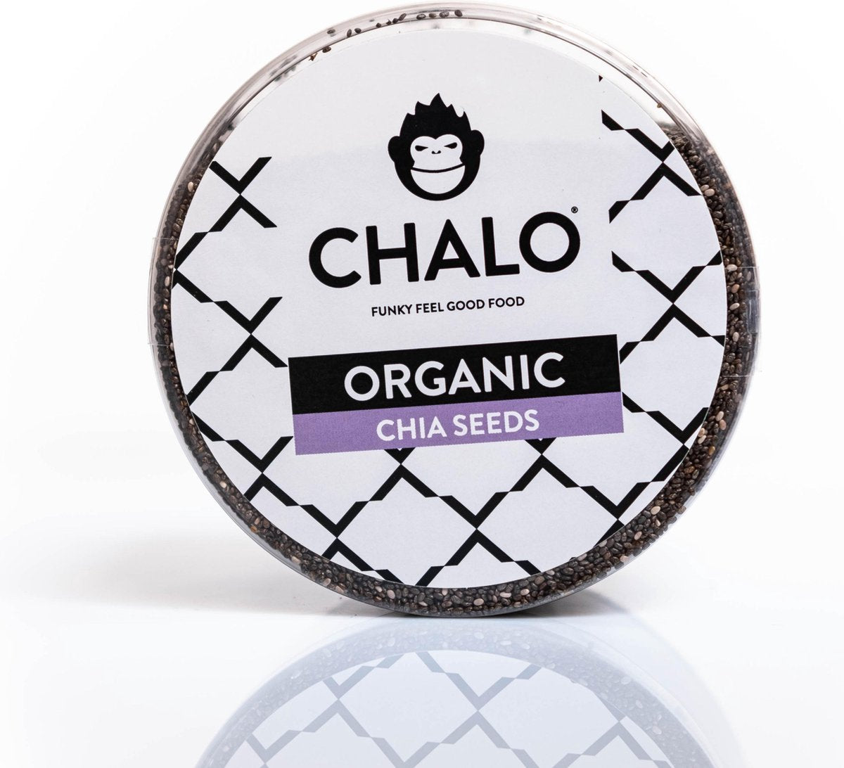 CHALO Biologisch Zwart Chiazaad - Korte Keten - Superfoods - 350GR