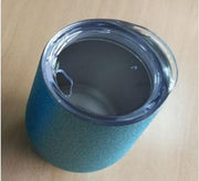 Mok Glitter groen zwart  360 Ml Tea Time SWS