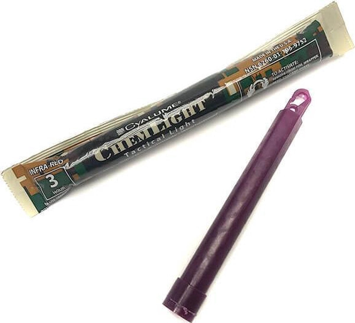 Cyalume Lichtstick Chemlight 3 Uur 15 Cm Infrarood