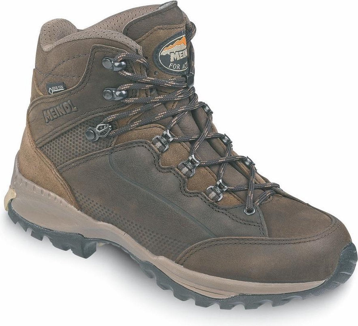 Meindl Salerno Lady GTX wandelschoen - Dunkelbraun/braun - Schoenen - Wandelschoenen - Halfhoge schoenen