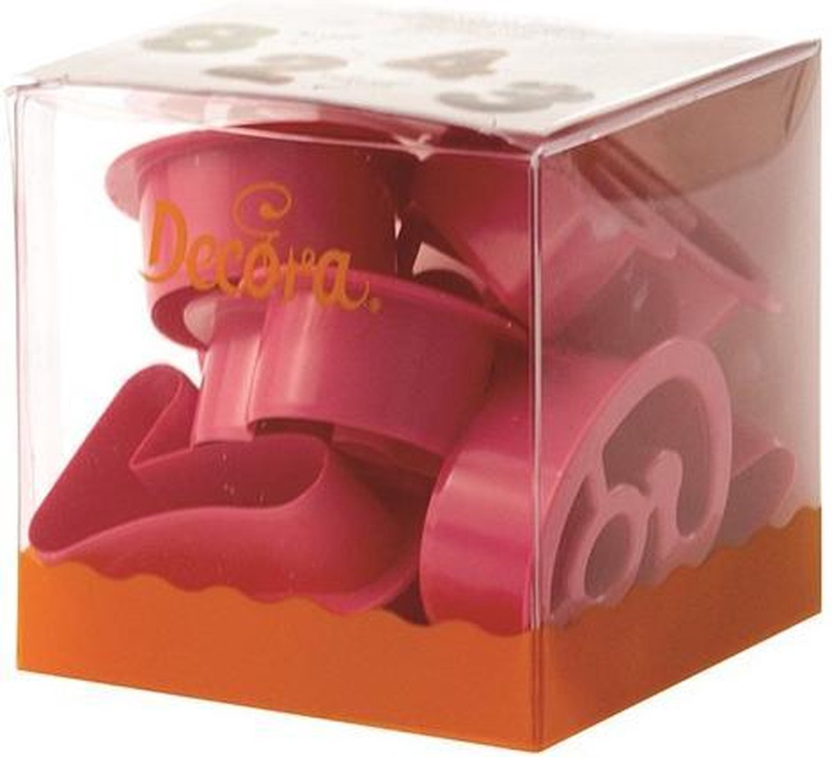 Decora Koekjes Uitsteker Set Cijfers -8st-