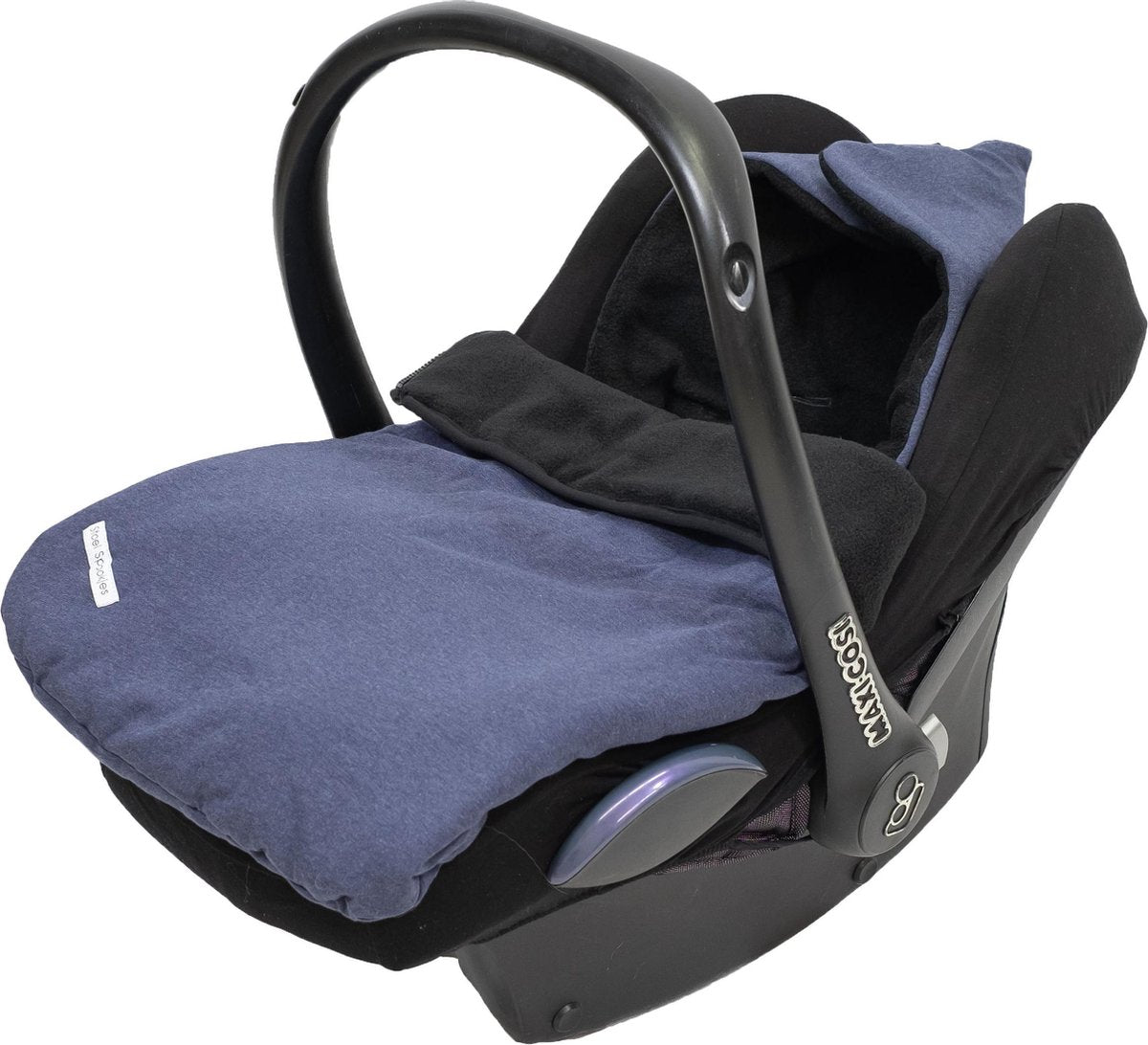 Wallabiezzz - Voetenzak Maxi Cosi - Voetenzakken Universeel - Slaapzak - Comfortbag - Denim Blauw