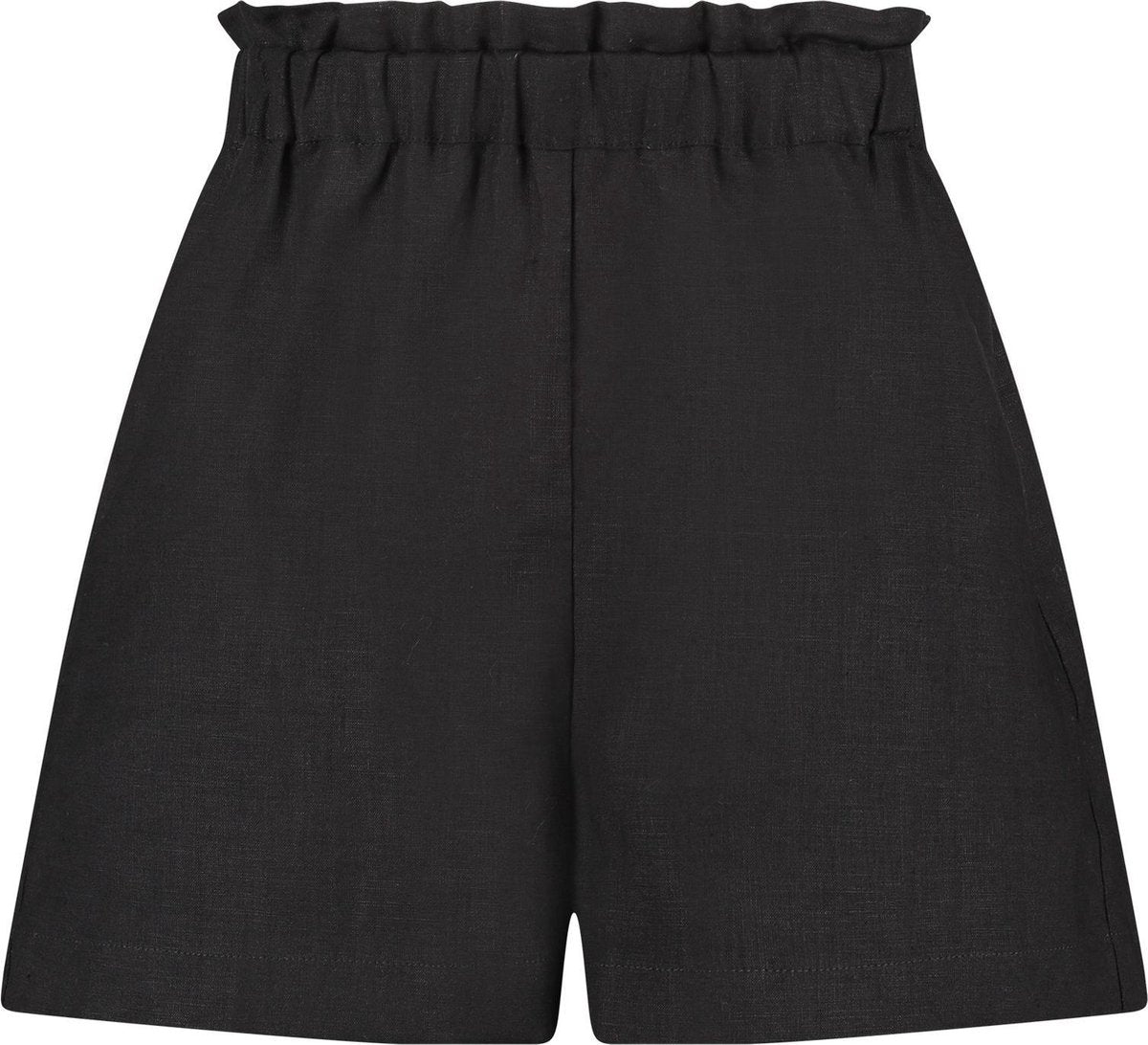 WALLIEN - Dames Korte broek - Midnight Black - Zwart