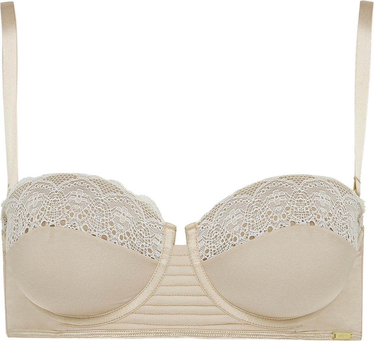 Sapph Scarlet Balcony Bra Dames Beige-90C