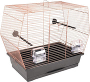 Vogelkooi Disa Zwart/Koper - Zwart - 53 x 28 x 43 cm