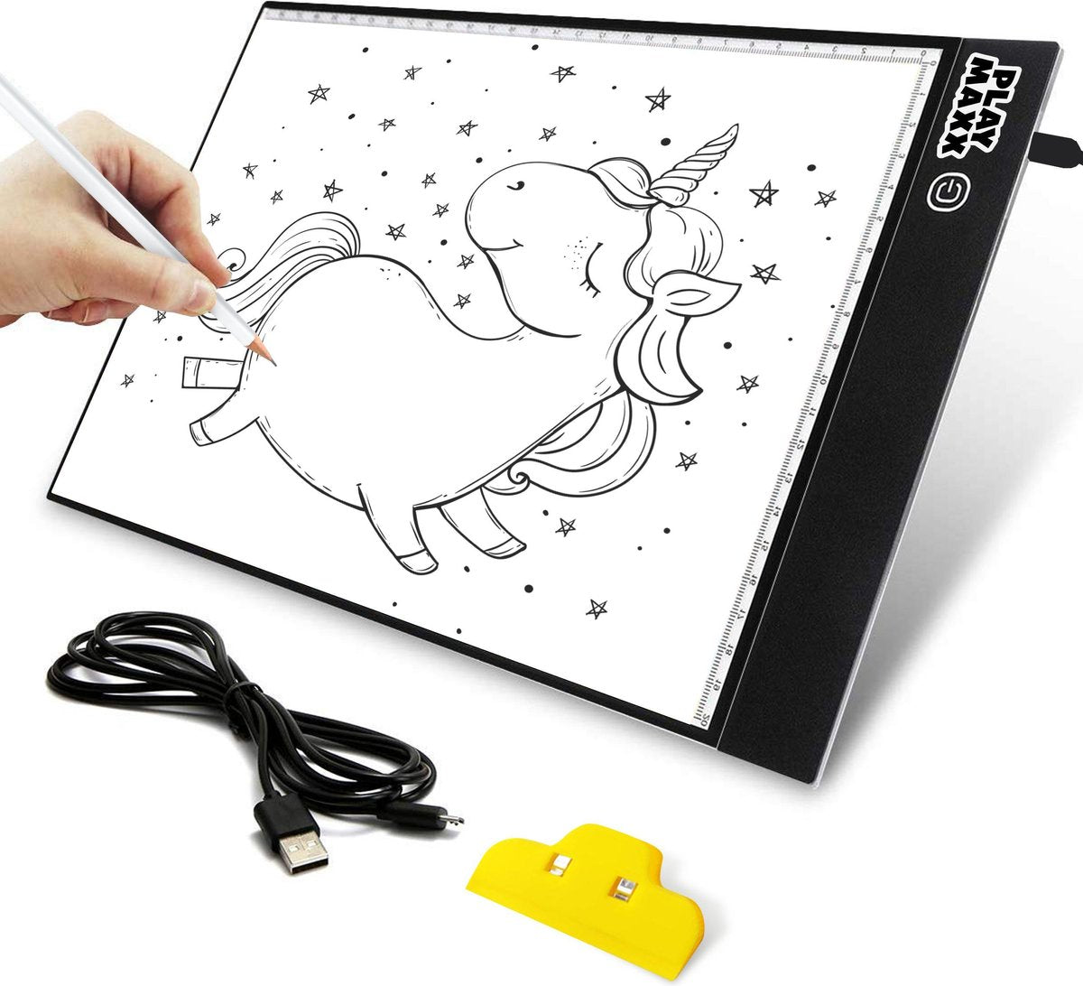 PlayMaxx A4 LED Lightpad - Complete set