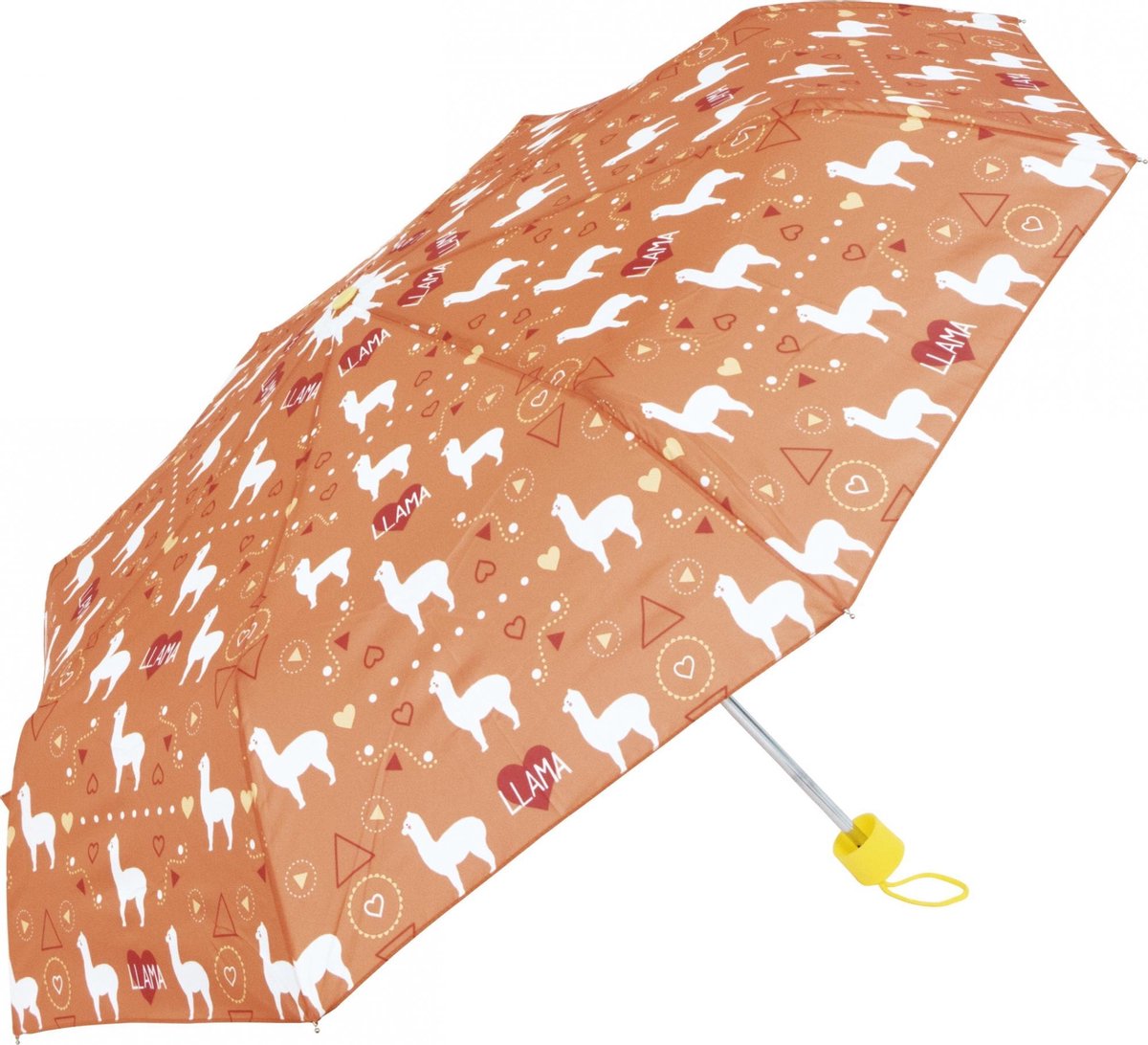 Arditex Kinderparaplu Llama Junior Polyester Oranje 52 Cm