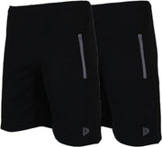 2-Pack Donnay Joggingshort - Sportshort - Heren - Maat XL - Zwart