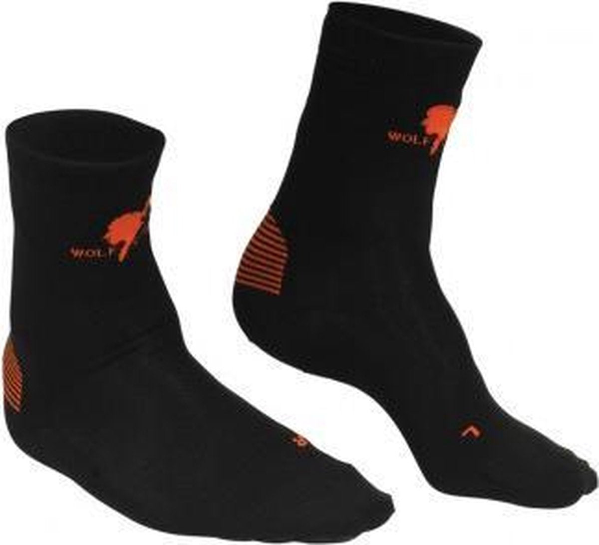 Wolf Camper Liner - Wandelsok - Unisex - Maat 40-42 - Zwart