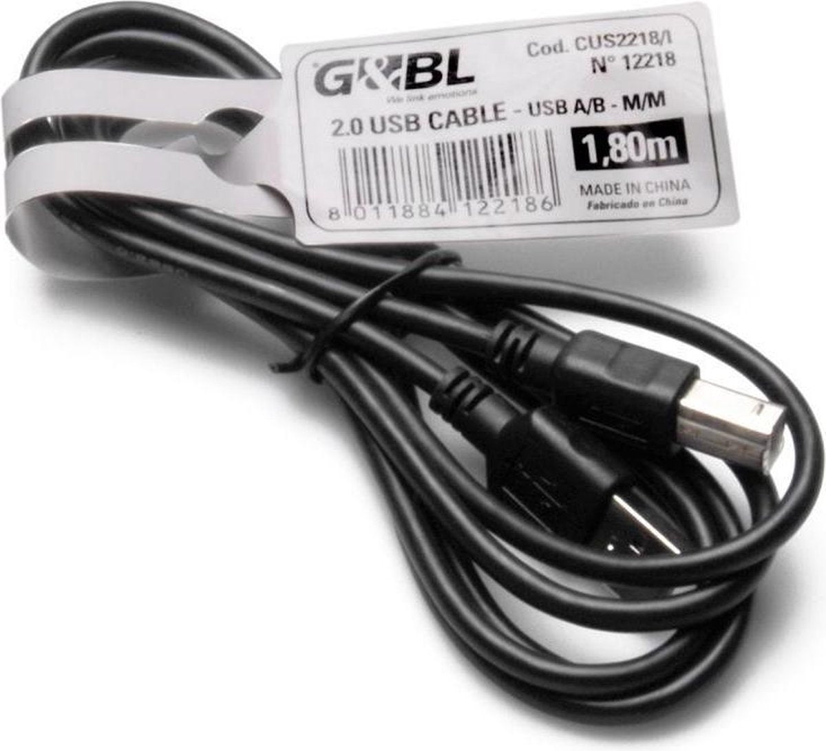 G&BL 1.8m USB 2.0