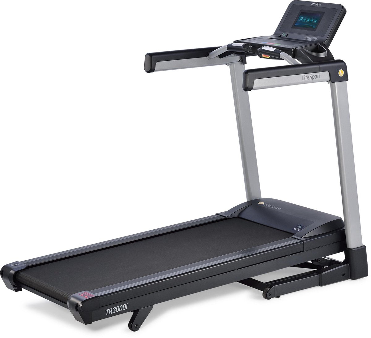 LifeSpan Fitness TR3000iT loopband met interactief kleurentouchscreen - groot schokabsorberend loopvlak