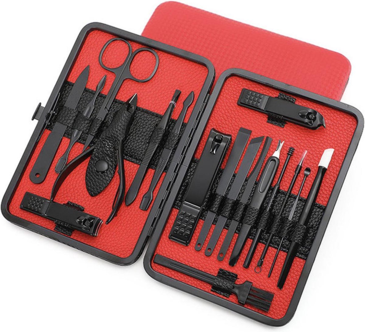 ATMERCE Pedicuresets met Nagelknipper Nagelvijl en Nagelschaar - Nageltang voor Ingegroeide Teennagel - Teennagels Nagelverzorging