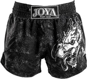 Joya Dragon Kickboks Broekje - Zwart - Wit-XS