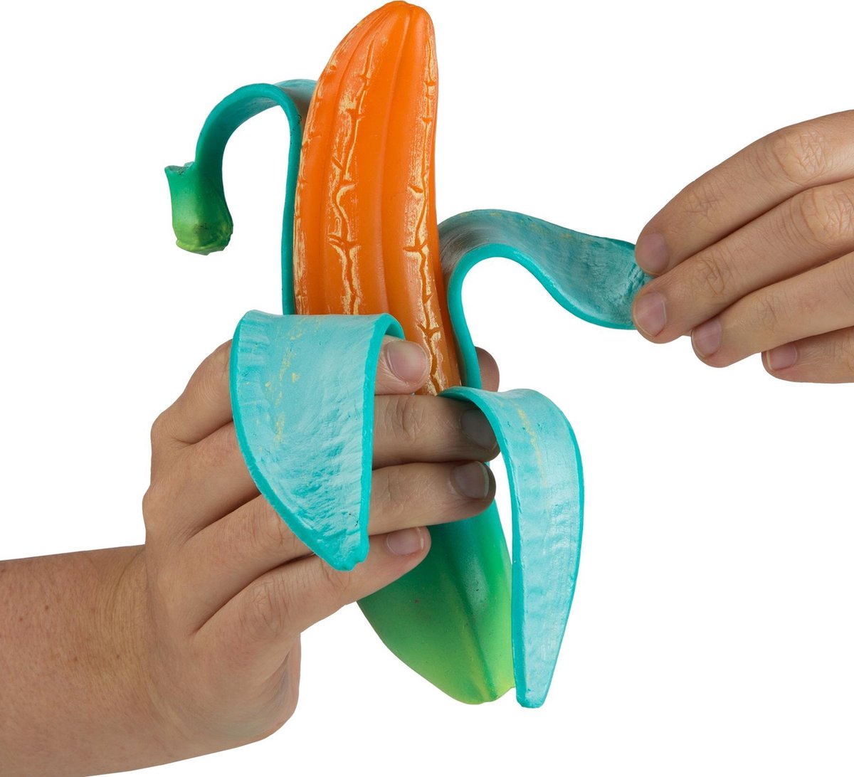 Odditeez Fuzionfoodz - Oranje Banaan - Squishy
