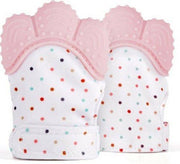 2 Bijthandschoenen Roze Baby Tandjes Bijtring Bijthandschoen