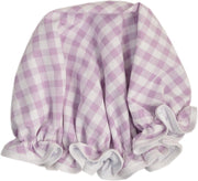 Vagabond Traditionele Engelse Douchemuts - Lilac Gingham