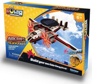Robotime Airborne Vliegtuig met waarschuwingssysteem P340S met zonnecel - Houten Modelbouw - Papiercoating