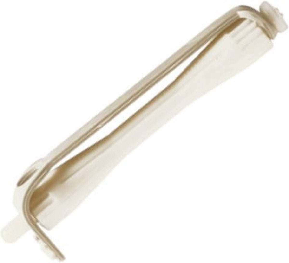 Permanentwikkels kort 60mm wit 12 stuks