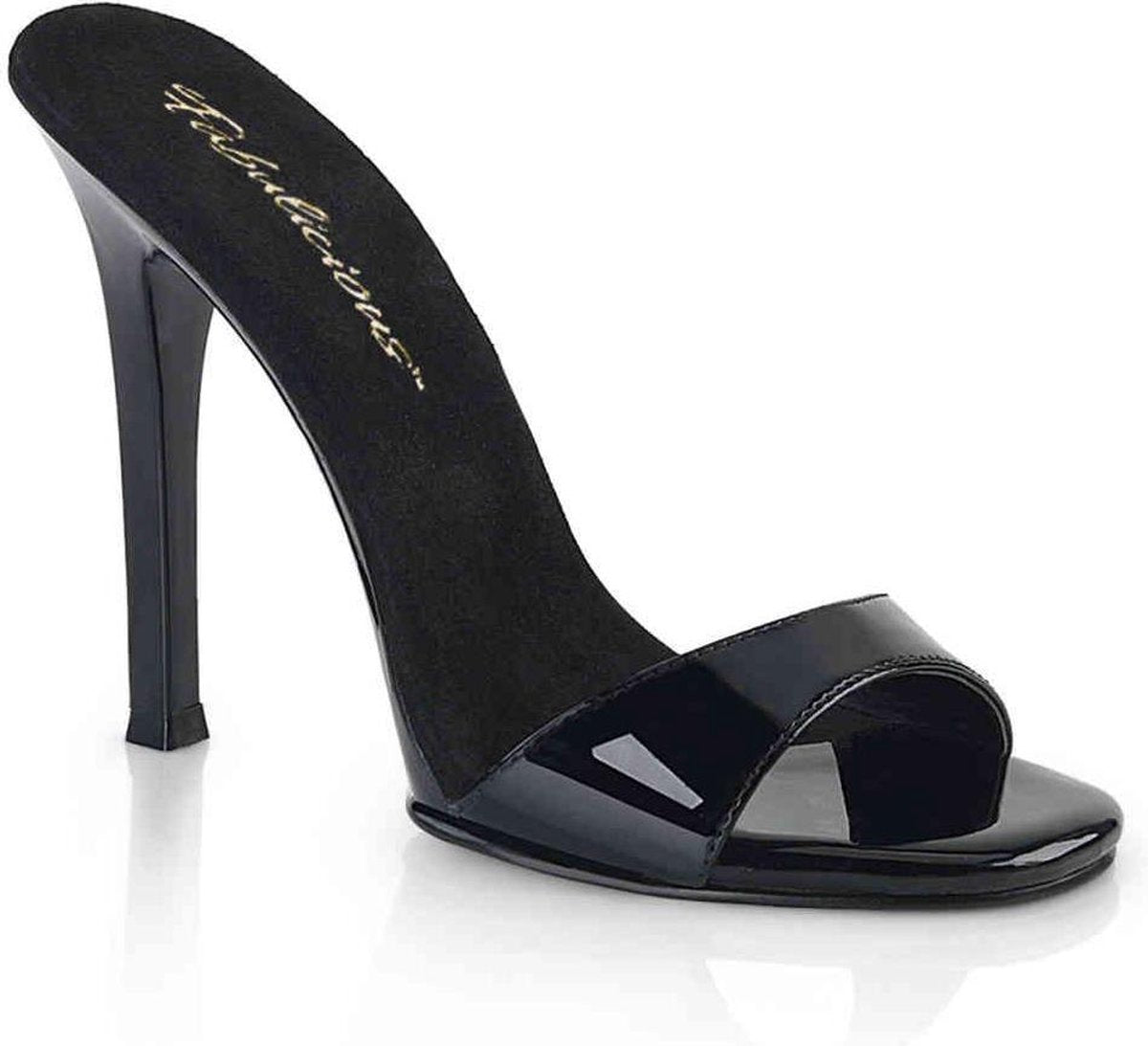 Fabulicious Muiltjes -39 Shoes- GALA-01S Paaldans schoenen Zwart