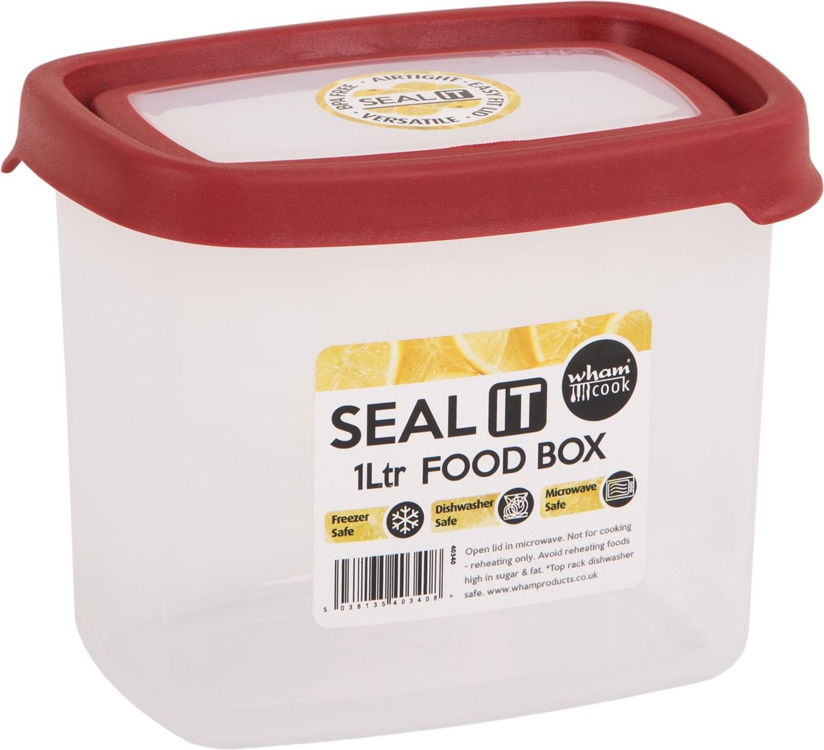 Seal It Opbergbox Rechthoekig