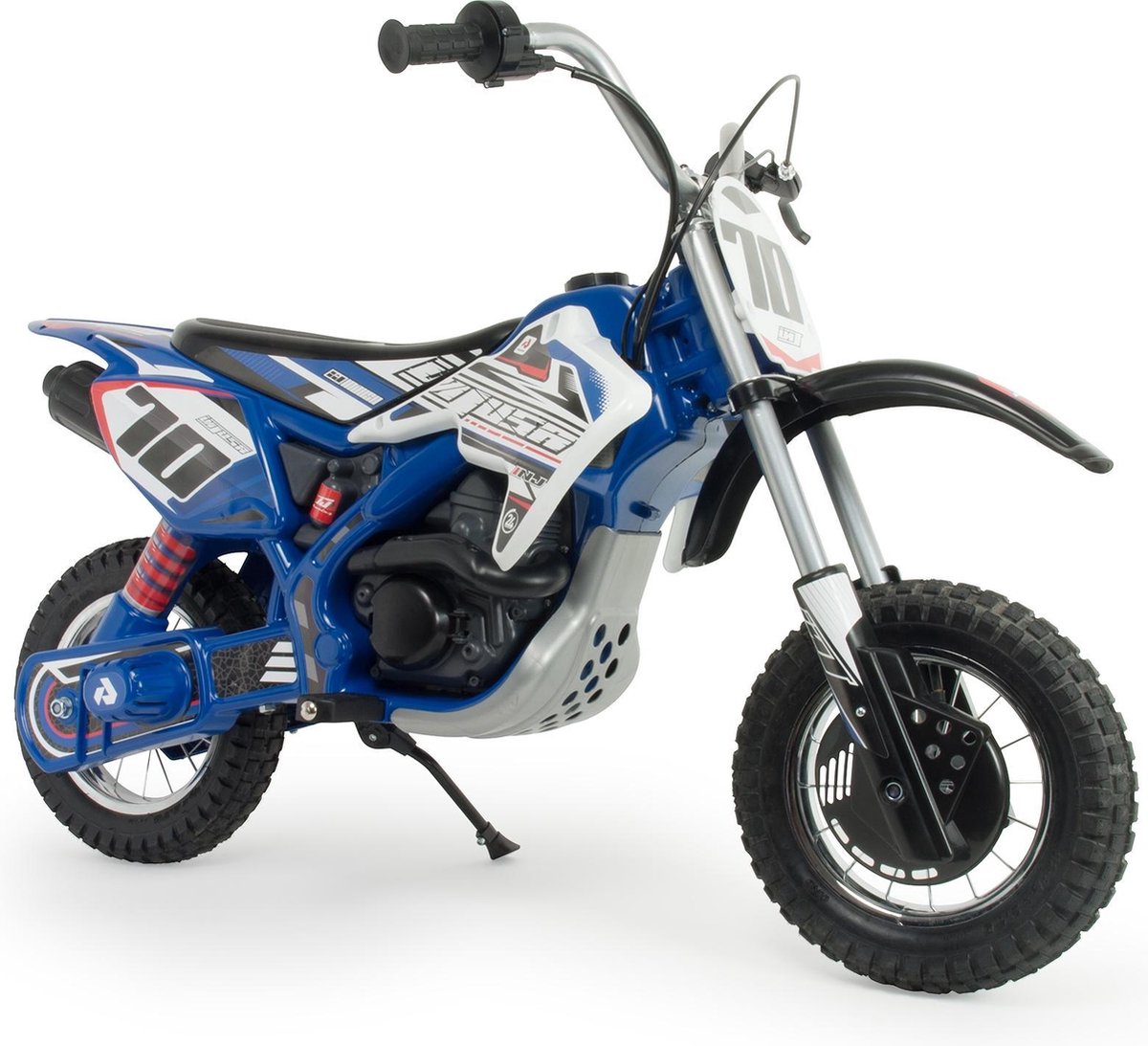 Injusa Accuvoertuig Motorfiets Blue Fighter 24v 106 Cm Blauw