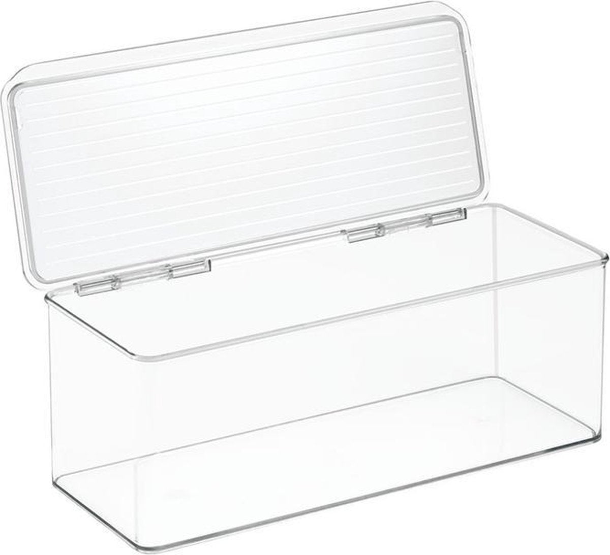 Opbergbox met deksel iDesign | stapelbaar