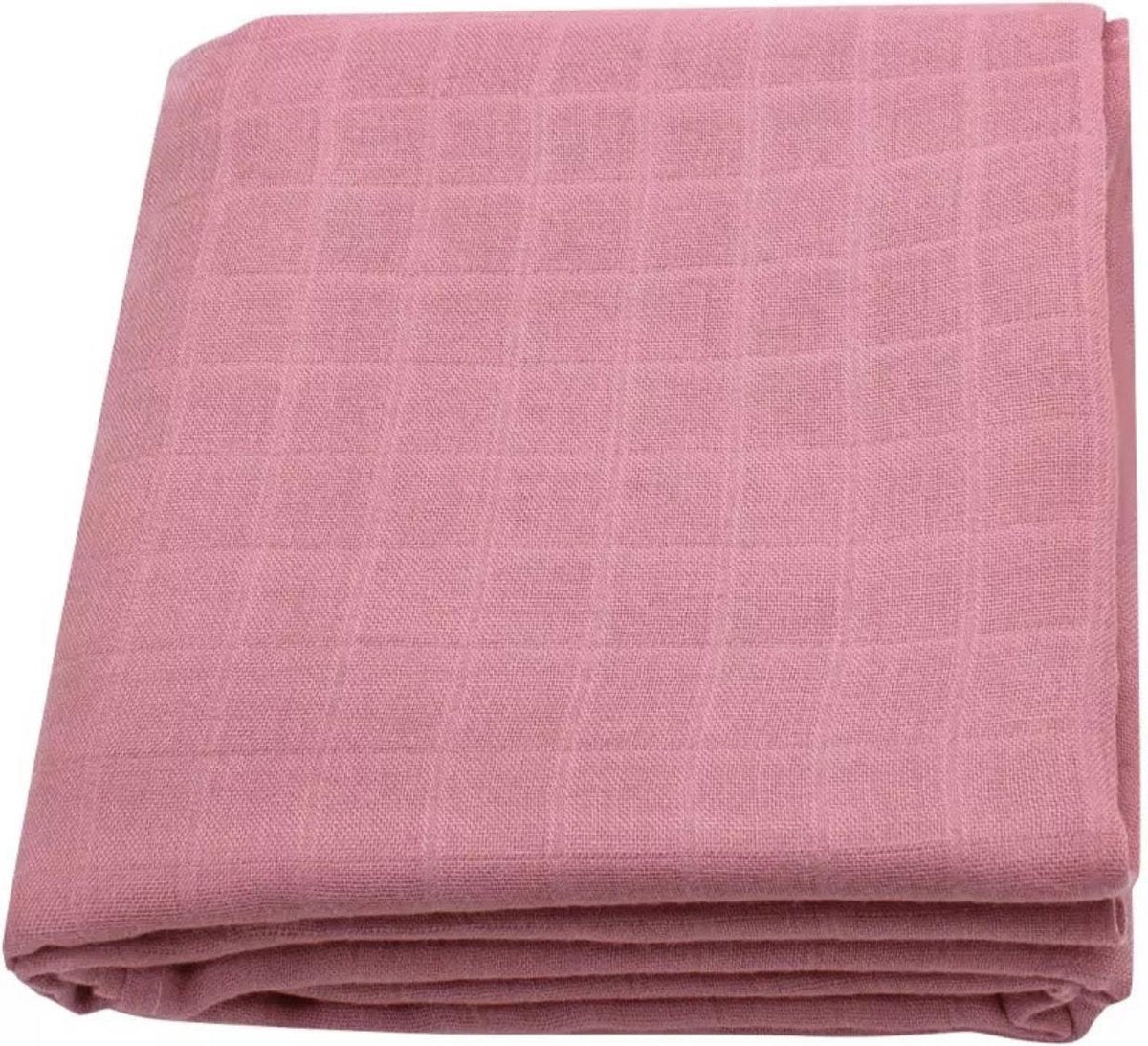 Ballinger - Kleur Raspberry - Katoen Swaddle - 100 % katoen - Inbakerdoek - Omslagdoek - 120 x 120 x - Baby's - Babydoek - Baby inbakeren - Inbakeren - Effen kleur inbakerdoek - Wikkeldeken - Baby benodigdheden - Baby's