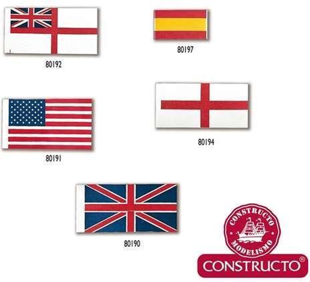 Vlag Spain Diset (17 x 40 cm)