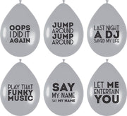 Ballonnen Song Quotes - 6 stuks