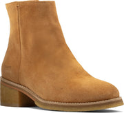 Clarks - Dames schoenen - Amara Crepe - D - tan suede - maat 38