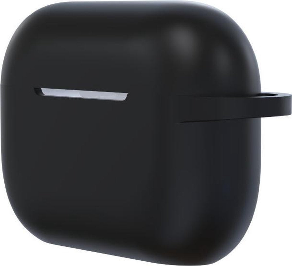 Silicone Case voor Apple Airpods Pro Hoesje - Hoes - Zwart