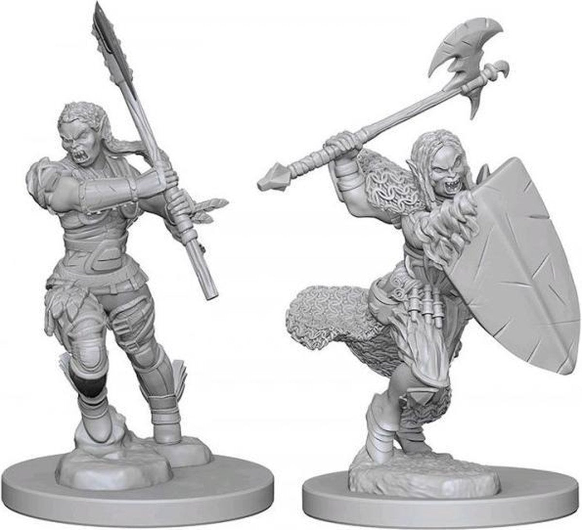 Pathfinder Battles Deep Cuts: Half Orc Barbarian