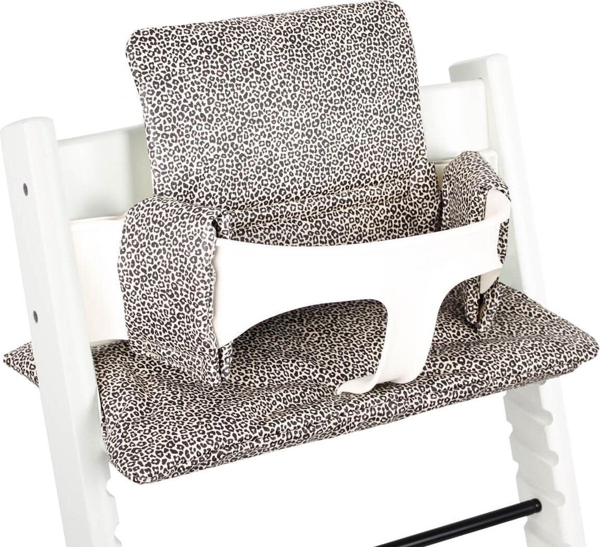 Ukje Stokke Tripp Trapp Kussenset - Geplastificeerd - Zand luipaard