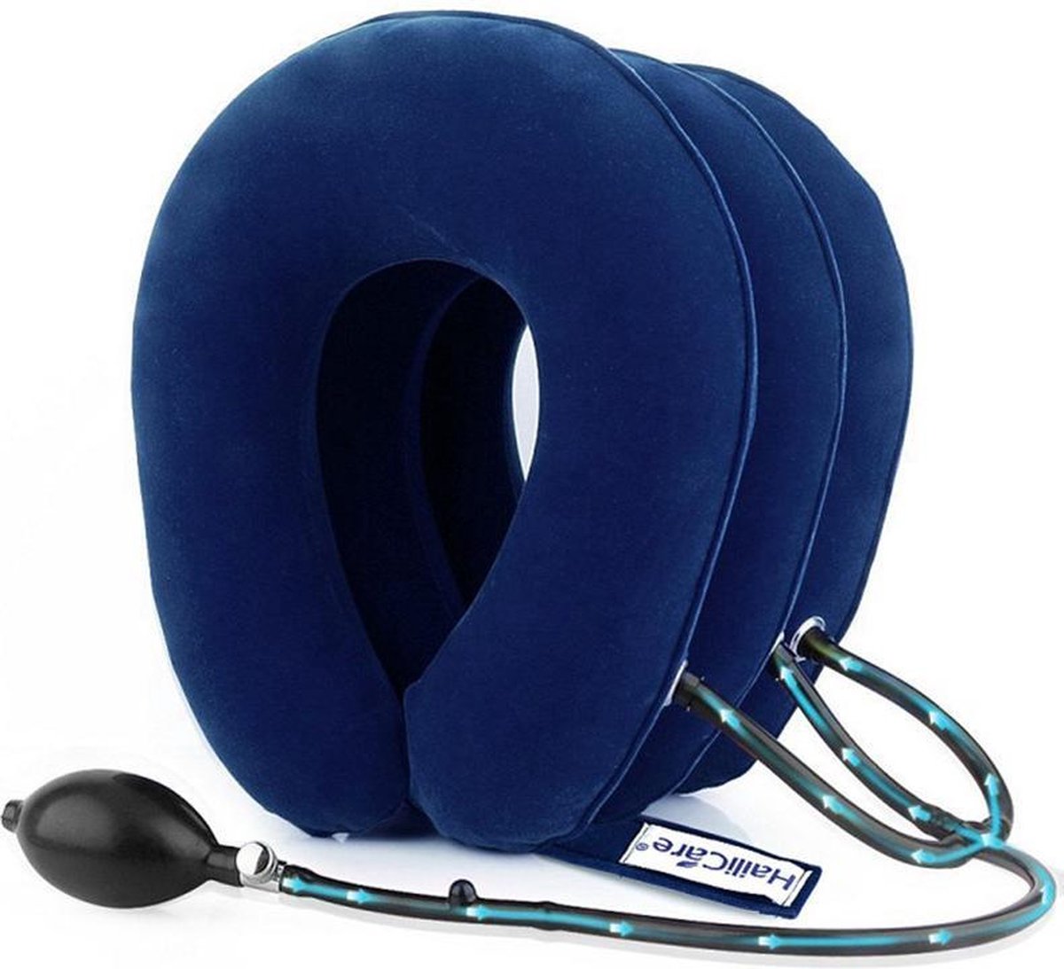 TDR - Anti nekpijn kussen | Nekkussen | Reiskussen | Verlicht nek en schouderpijn | Neksteun | Nek stretcher | Zacht fleece | Cervicaal nektractie kussen | Nek brace | Luxe | Ergonomisch