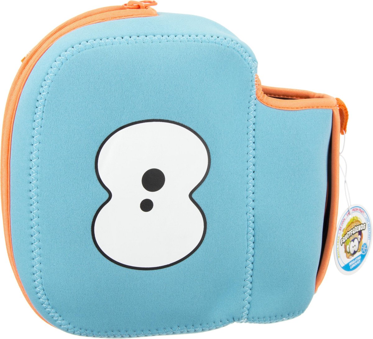 Fruitfriends Lunchtas - Neopreen - Voor Kinderen - Azur Blauw - Blauw