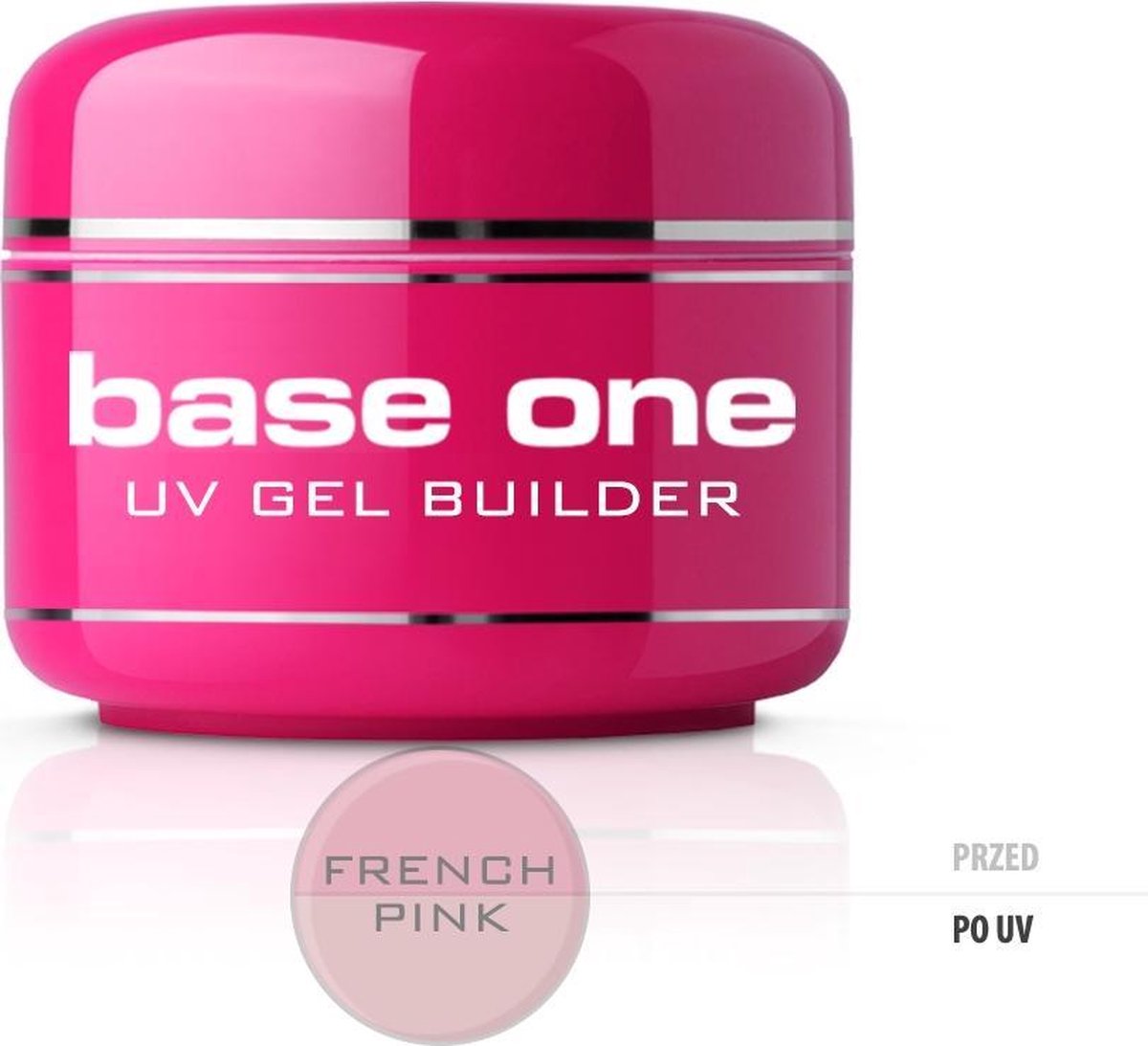 Silcare - Gel Base Builds One French Pink 50G