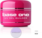 Silcare - Gel Base Gel Builds Into A Chison One Violet 50G