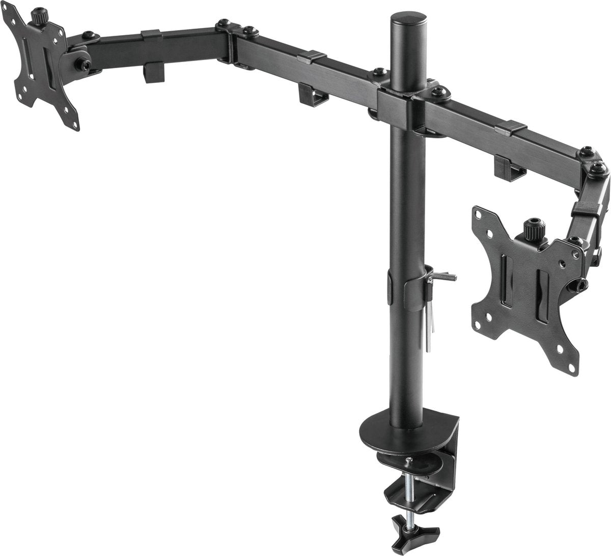 DELTACO GAM-040 - (Gaming) Dual monitorbeugel - 13" tot 32" - Zwart