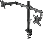 DELTACO GAM-040 - (Gaming) Dual monitorbeugel - 13" tot 32" - Zwart
