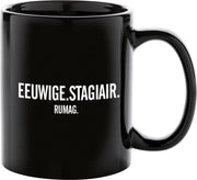 RUMAG Eeuwige stagiair Mok Zwart