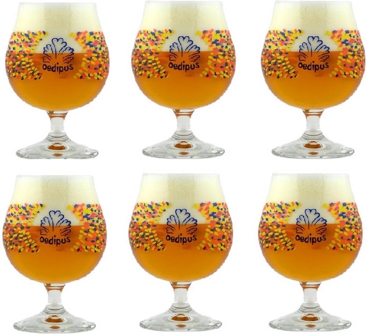 Oedipus Bierglas 25 cl - 6 Stuks