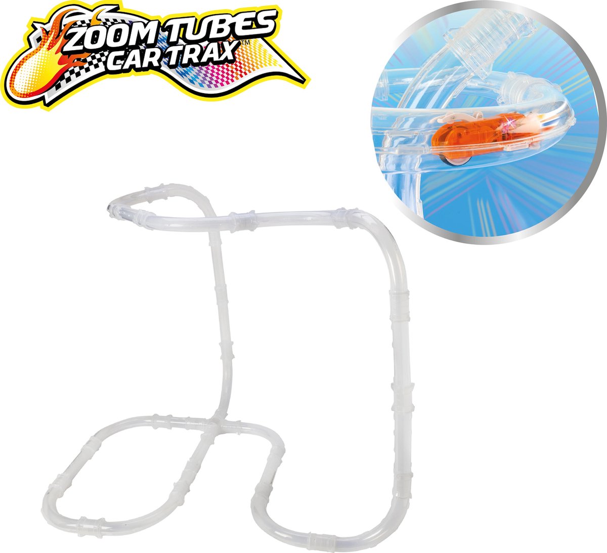 Zoom Tube Expansion Pack - Uitbreidingsset voor Racebaan - Speelgoed auto