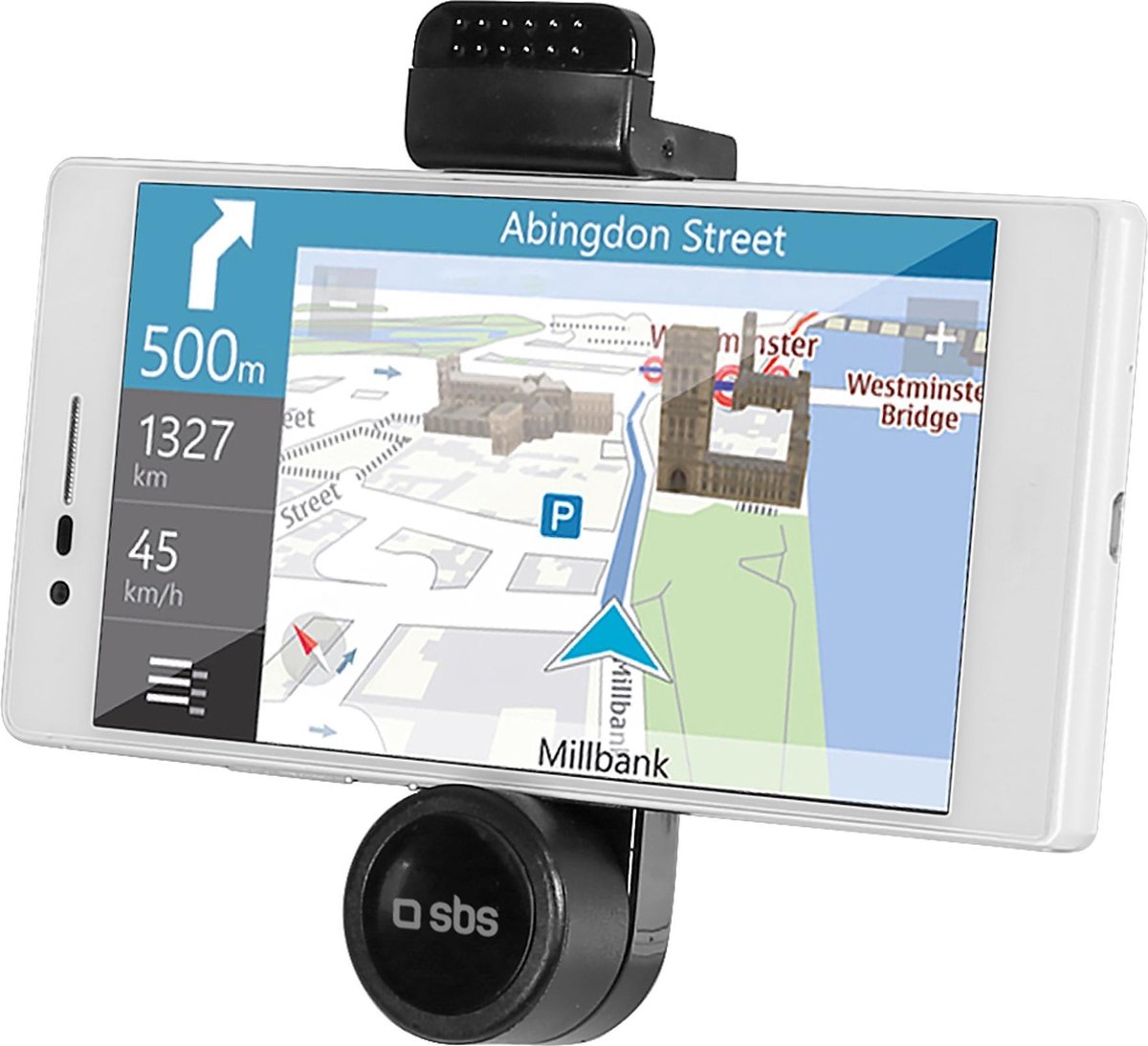 SBS universele auto luchtrooster houder voor smartphones tot 6"