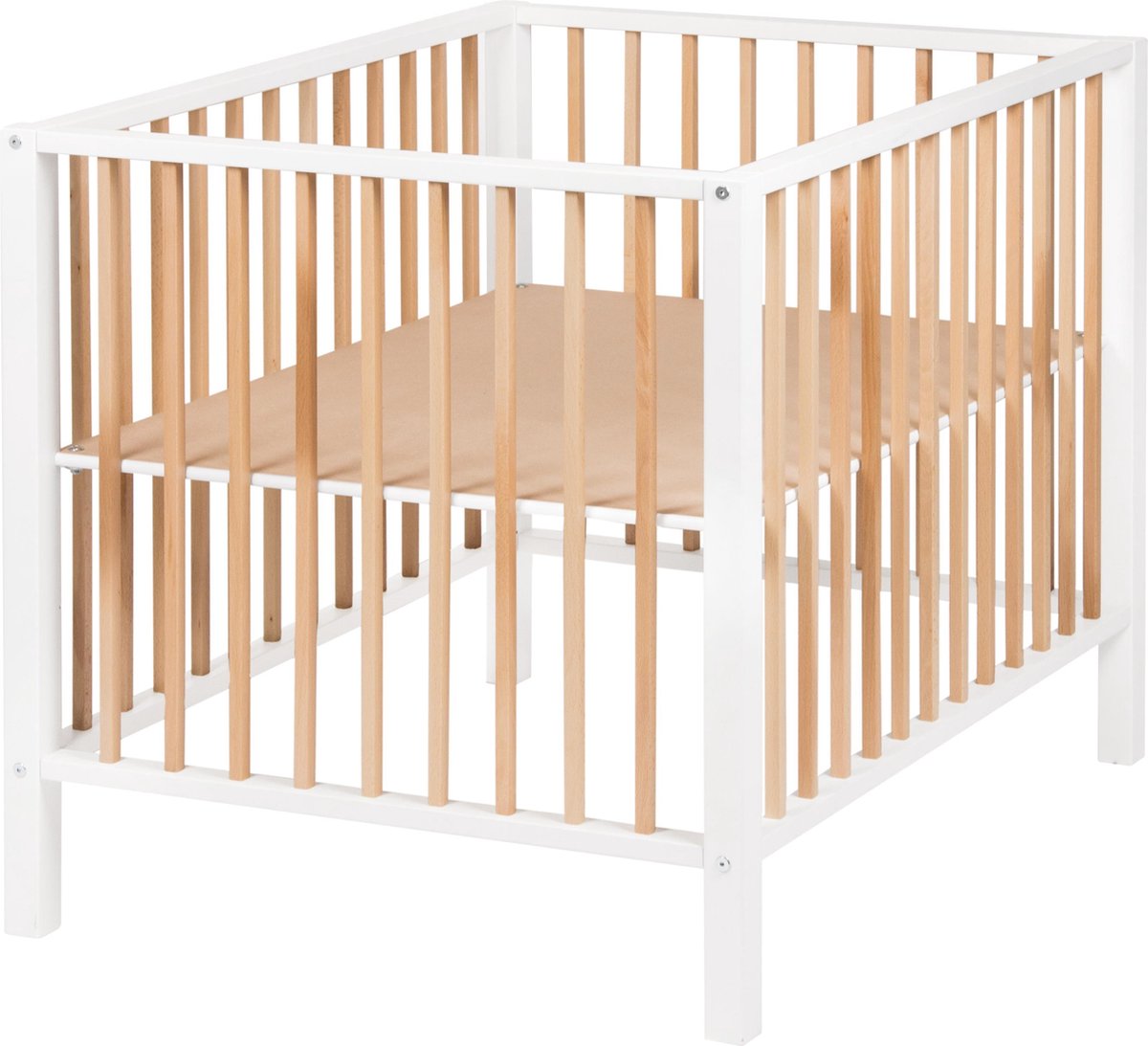Quax Baby Box / park Nordic - Wit / Naturel - 95x75 cm