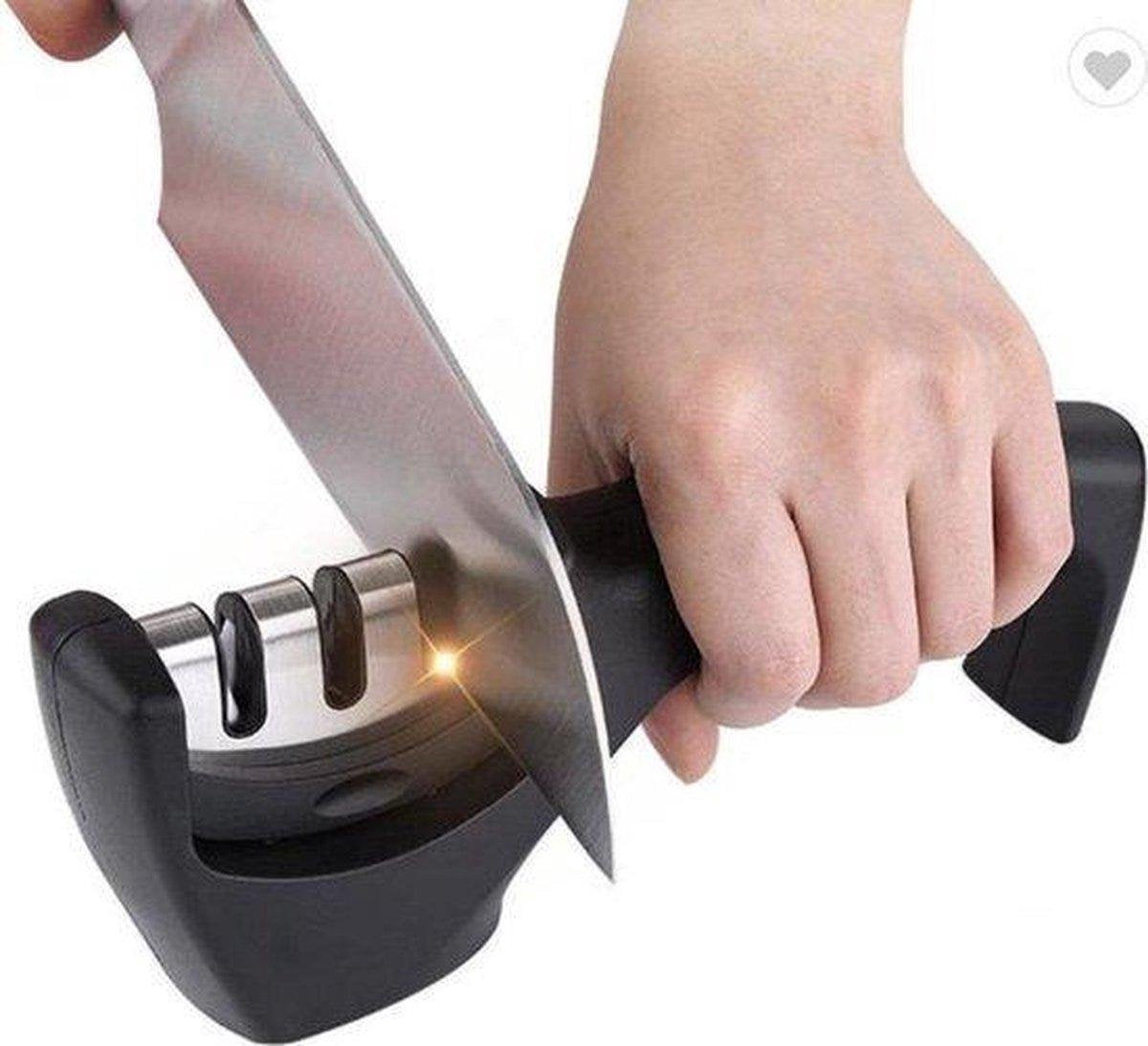 Messenslijper - Zwart - Professioneel slijper - 3 Standen - Ergonomisch