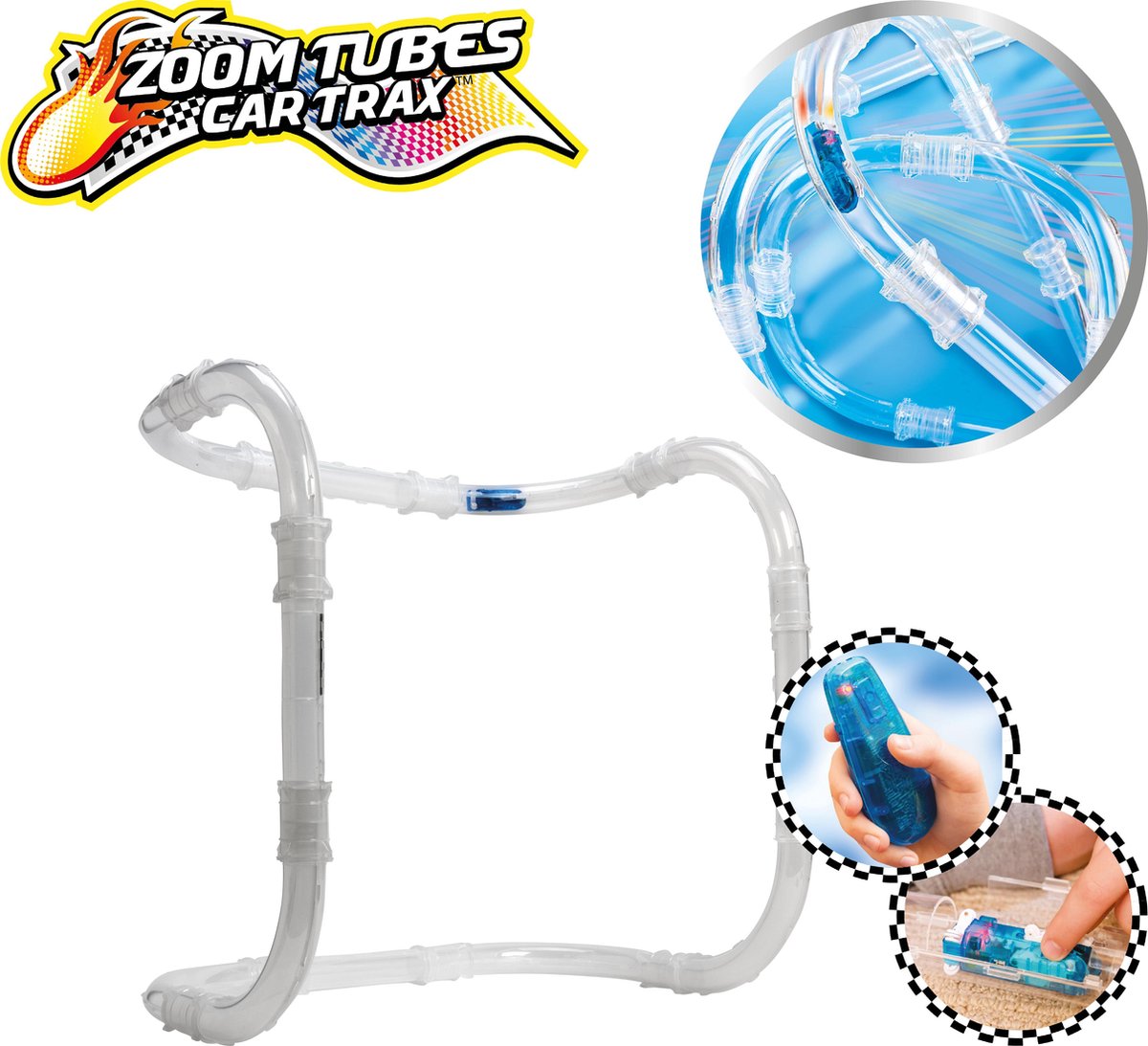 Zoom Tube Trax Set - Base Pack - Speelgoed racebaan - 3D - Circuit bouwen